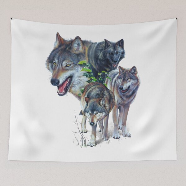 Item preview, Wolf Collage designed and sold by Salmoneggs.