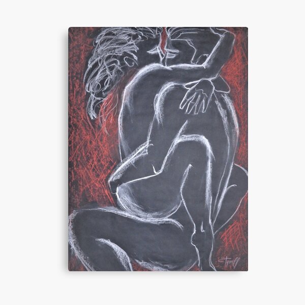 Lovers - Hot Night 3 Canvas Print