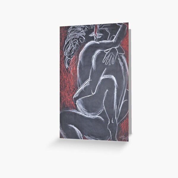 Lovers - Hot Night 3 Greeting Card