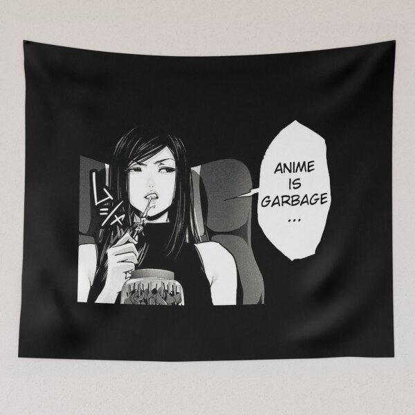 Item preview, Anime is Garbage | Prison School designed and sold by mangaBear.