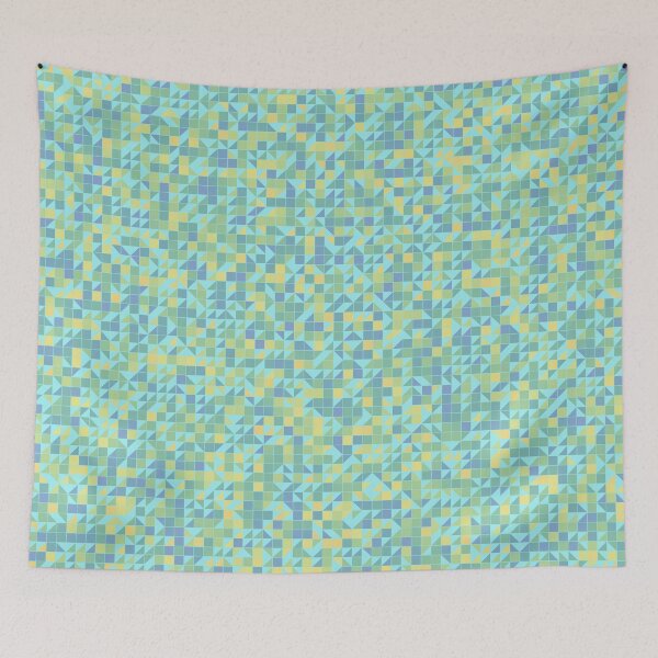 Item preview, Original green squares pattern designed and sold by Tae Mi.