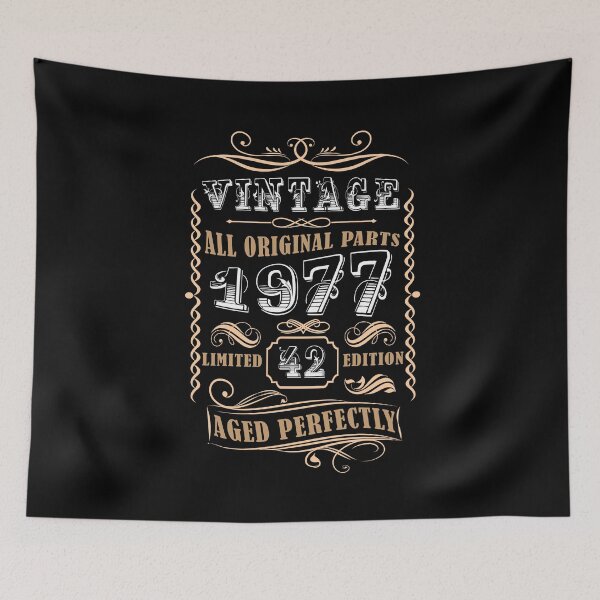 Item preview, Vintage 1977 - 42nd Birthday Gift For Men  designed and sold by eulonix.