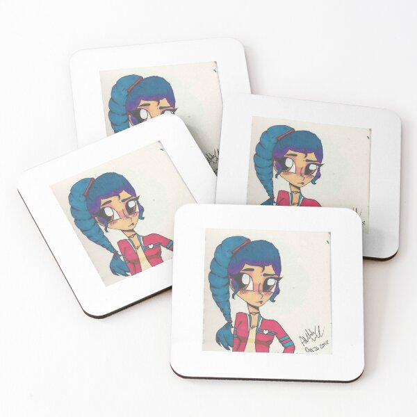 Item preview, Blue haired girl designed and sold by UnicornDaya.