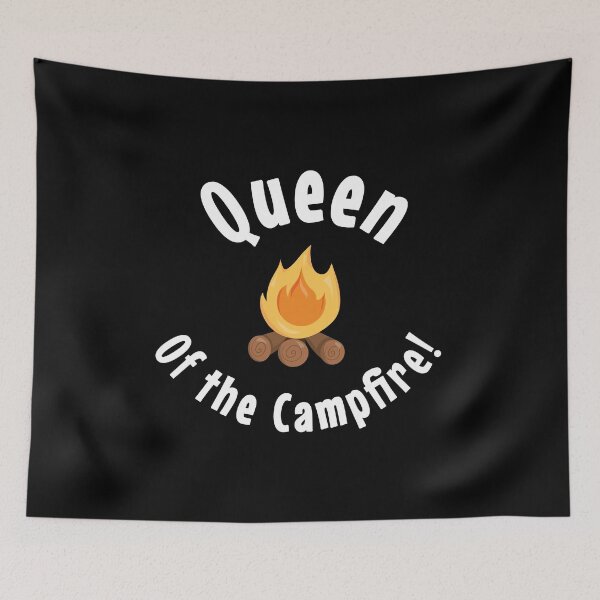 Item preview, Queen of The Campfire Camping Designs designed and sold by SpiritWestDesig.