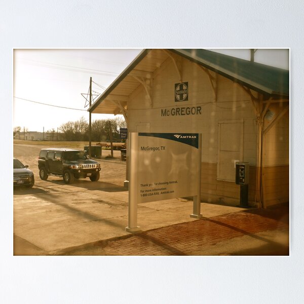 Item preview, Departing McGregor Station - Texas designed and sold by Jack McCabe.