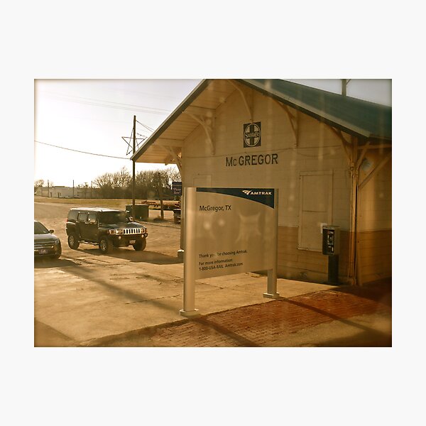 Item preview, Departing McGregor Station - Texas designed and sold by Jack McCabe.