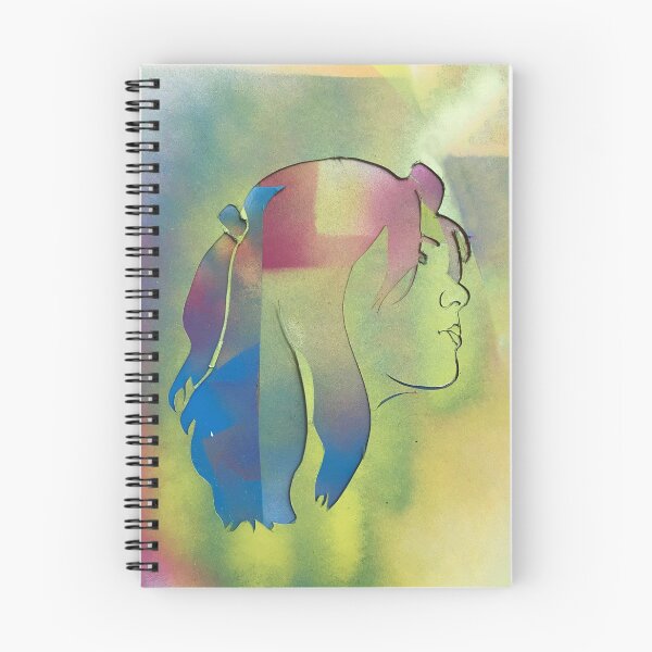 Item preview, Stencil Face - Thinking w/ Background designed and sold by Lindecent.