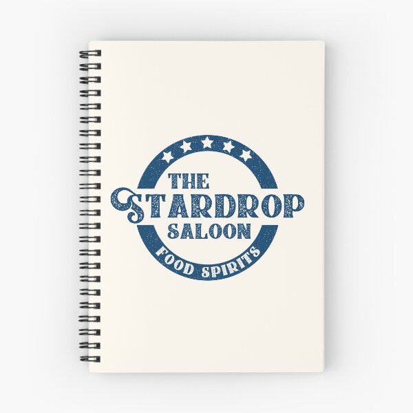 Item preview, The Stardrop Saloon Pub Logo | Stardew Valley | Navy Logo designed and sold by surik-.