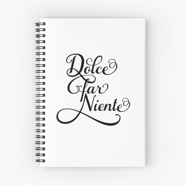 Item preview, Dolce far niente, "sweet idleness" designed and sold by beakraus.