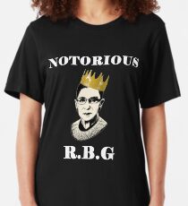 Notorious RBG Slim Fit T-Shirt