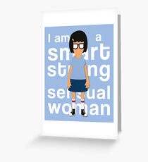 A Smart, Strong, Sensual Woman Greeting Card