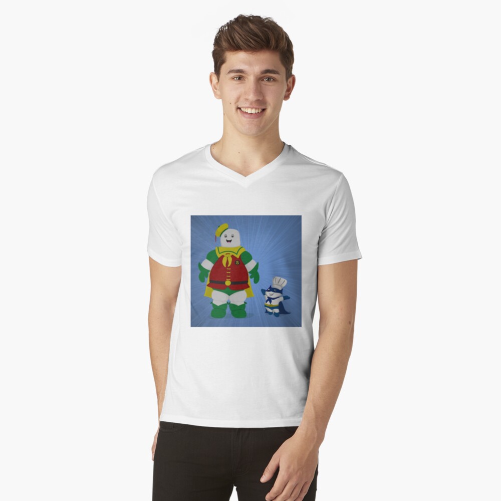 Item preview, V-Neck T-Shirt designed and sold by celinabarajas.
