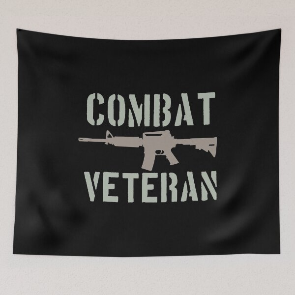 Item preview, Combat Veteran Gift For Patriotic Soldier designed and sold by BUBLTEES.