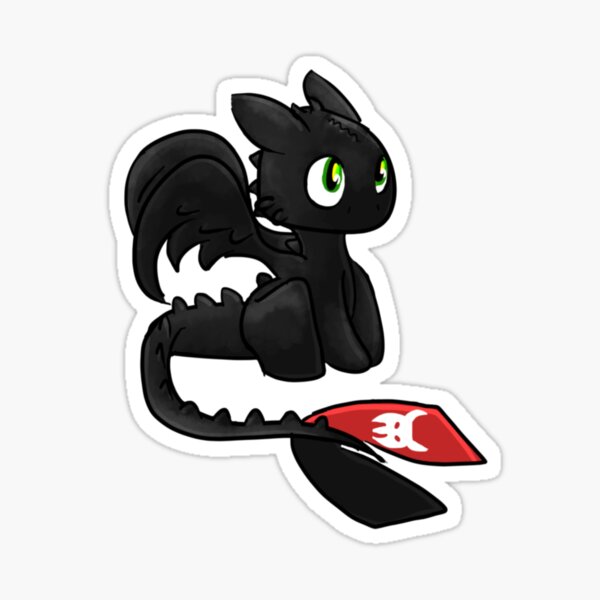 Toothless How To Train Your Dragon Sticker