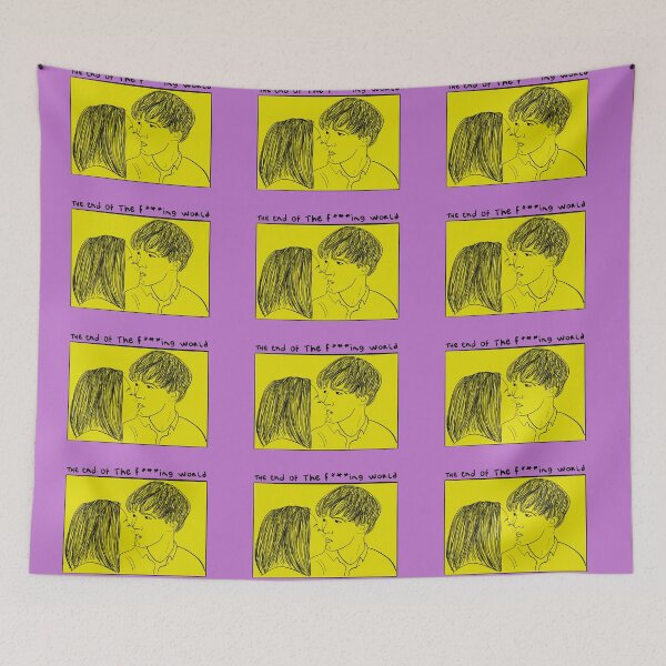 Item preview, The end of the f *** ing world designed and sold by RosieCheecks.