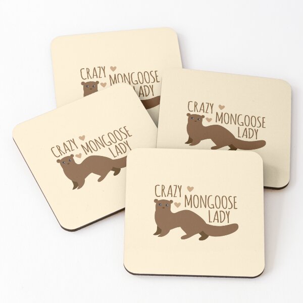 Item preview, Crazy mongoose lady designed and sold by jazzydevil.