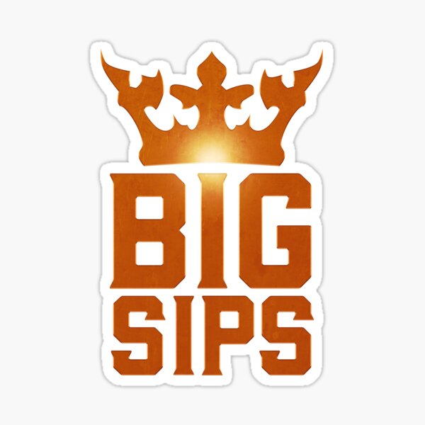 Basilica Corps - Big Sips Gold Sticker