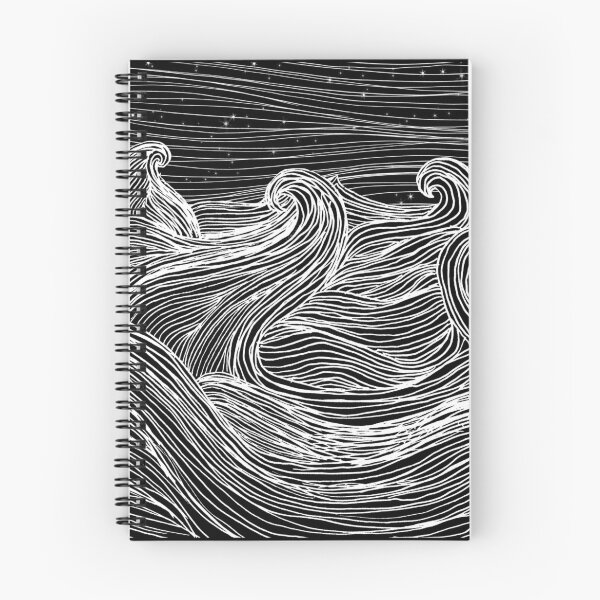 Item preview, Crashing Waves at Night designed and sold by LaurelMae.