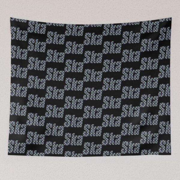 Item preview, Ska - Two Tone (Black n Green) designed and sold by weavernap.