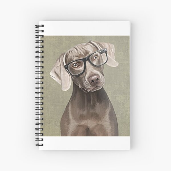 Artikel-Vorschau von Weimaraner Hund mit Brille, designt und verkauft von Pam069.