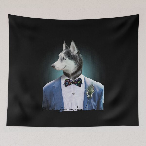 Item preview, Husky Wedding Dog designed and sold by Merch-Tees.