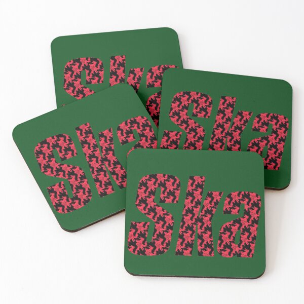 Item preview, Ska - Two Tone (Black n Red) designed and sold by weavernap.
