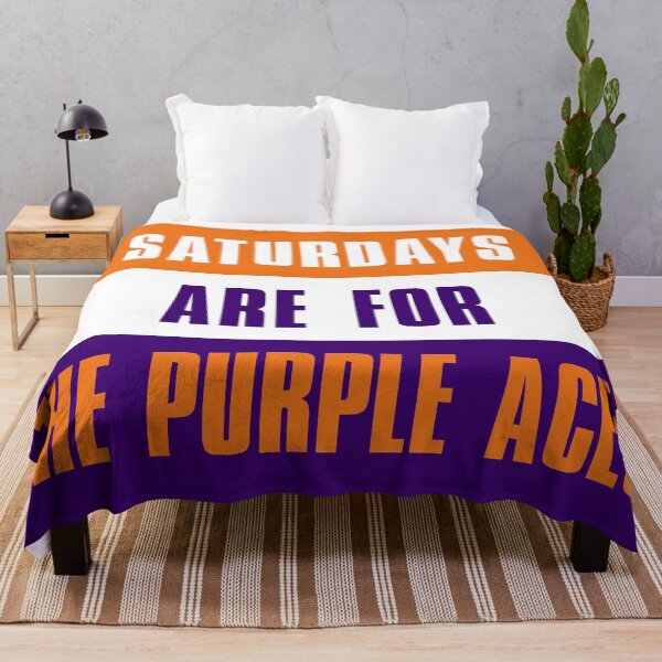 Item preview, Saturdays are for The Purple Aces, University of Evansville designed and sold by elhefe.