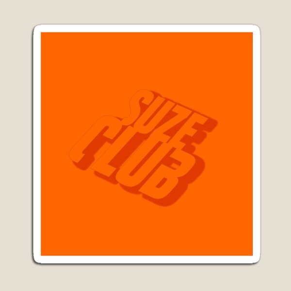 Logo Suze Club orange Magnet