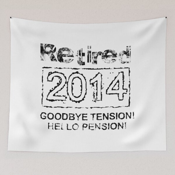 Artikelvorschau, Abschiedsspannung im Ruhestand! Hallo Pension! entworfen und verkauft von findgreatshirts.