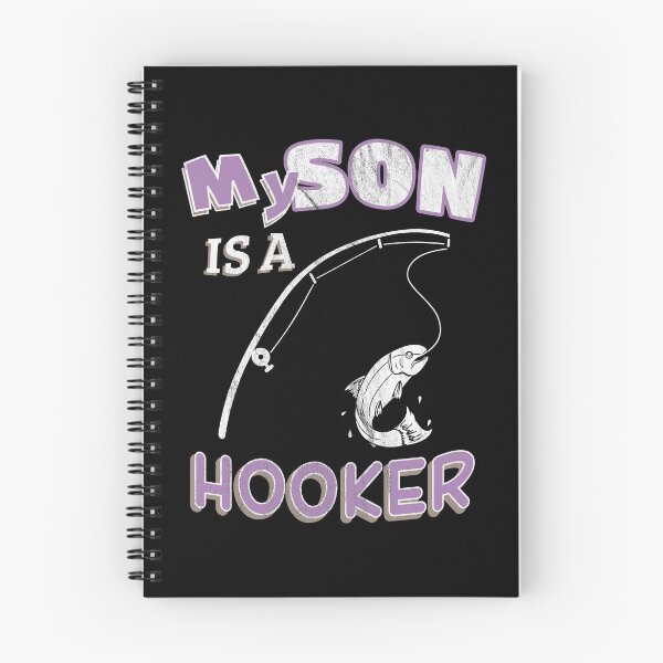 Item preview, My Son Is A Hooker Funny Ironic Pun Fishing designed and sold by KNUXX Shop.