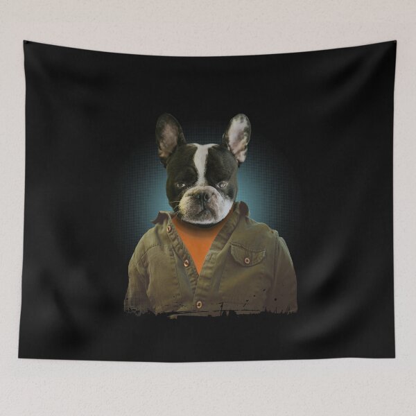 Item preview, Green Shirt Pug Dad Dog designed and sold by Merch-Tees.