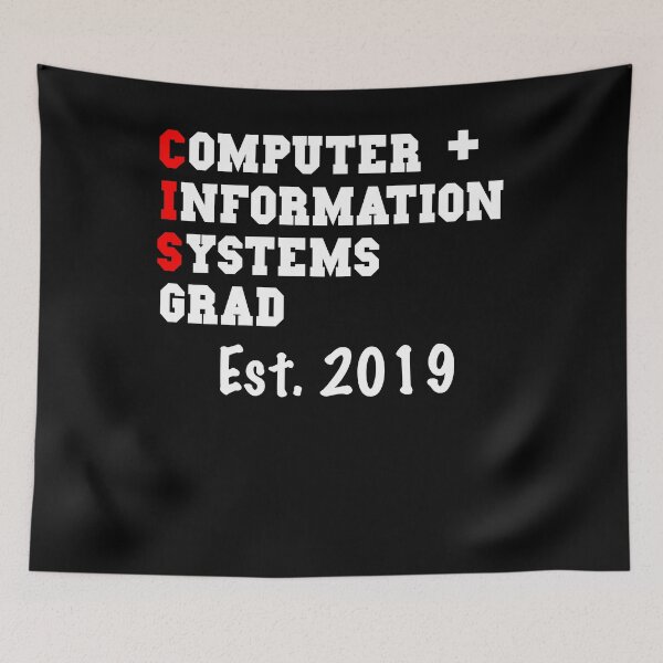 Item preview, Computer And Information Systems Graduation Shirt - Computer And Information Systems Est. 2019 Graduation Gift designed and sold by Galvanized.