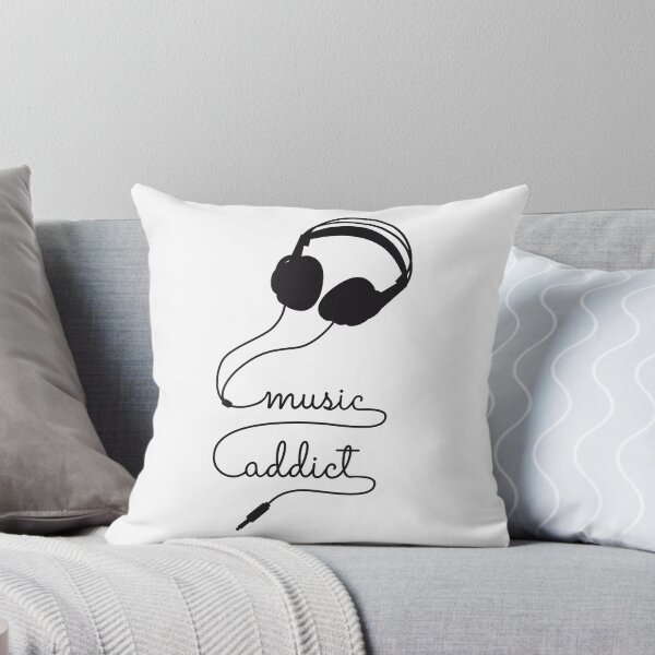 Item preview, headphone music addict   designed and sold by beakraus.