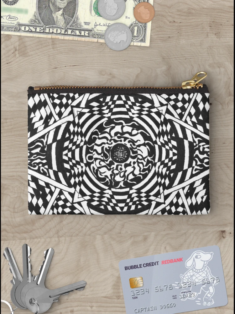 Thumbnail 3 of 4, Zipper Pouch, Infinity In Ink designed and sold by krissaklein.