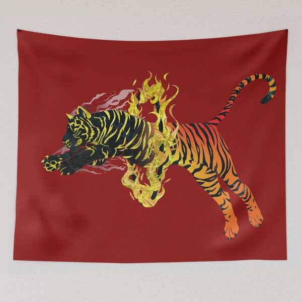 Item preview, Scorched Tiger designed and sold by MaimeeO.