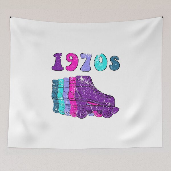 Item preview, 70s Roller Skates Disco Derby Retro designed and sold by phoxydesign.