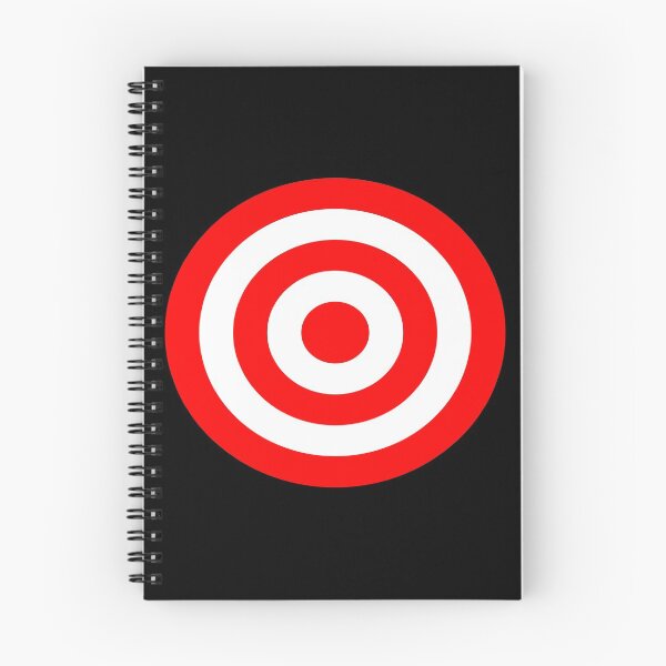 Item preview, Bullseye Target Red & White Shooting Rings designed and sold by phoxydesign.