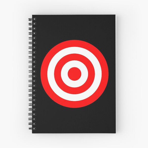 Item preview, Bullseye Target Red & White Shooting Rings designed and sold by phoxydesign.
