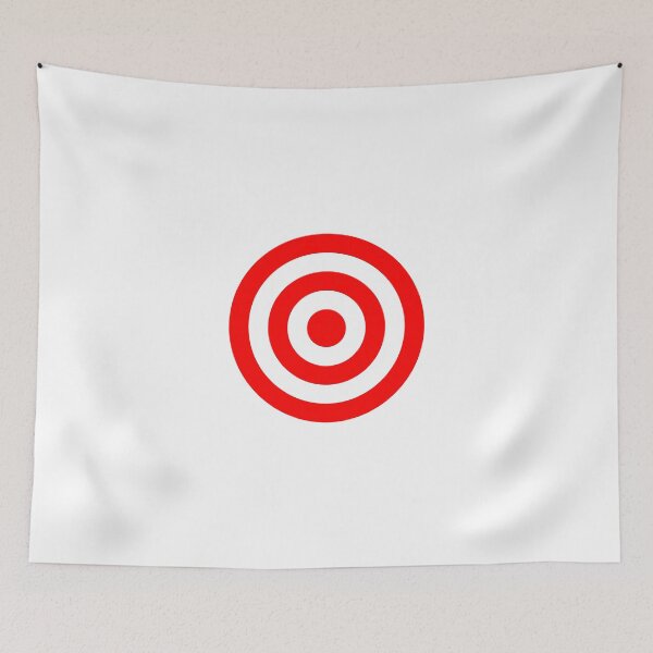 Item preview, Bullseye Target Red & White Shooting Rings designed and sold by phoxydesign.