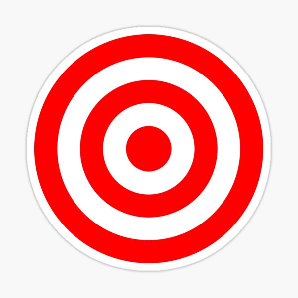 VRS Heart Beat Line ARCHERY Bow Quiver Arrow on Target Bullseye CAR METAL DECAL 