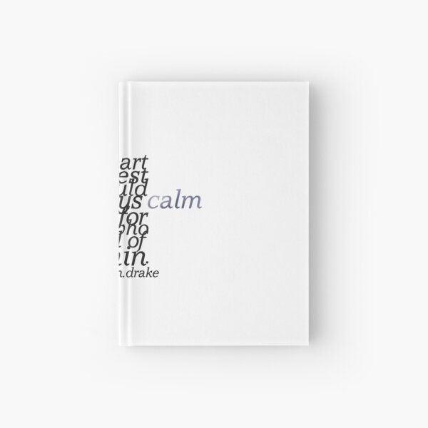 a little rain Hardcover Journal