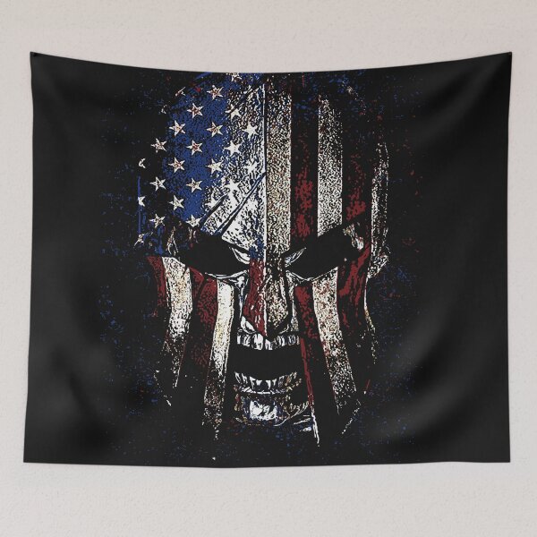 Item preview, American Flag Spartan designed and sold by BirdstrikeA.