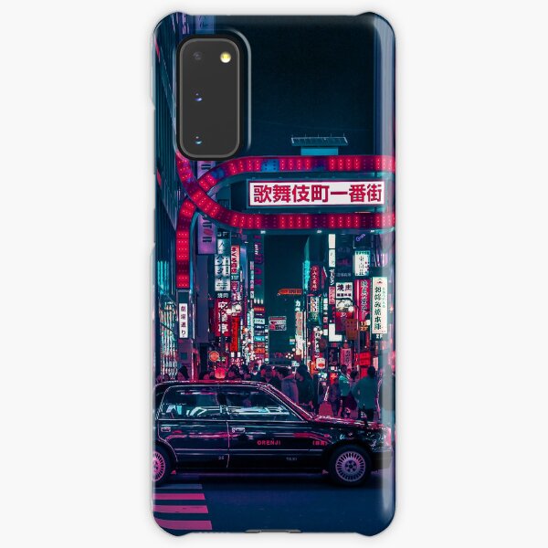 Cyberpunk Tokyo Street Samsung Galaxy Snap Case