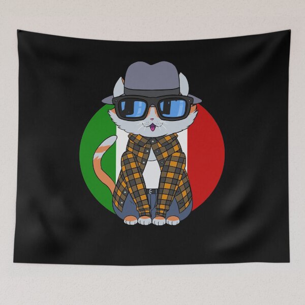 Item preview, Cinco De Mayo Cat Cholo Vato Loco Gangster designed and sold by Nosek1ng.