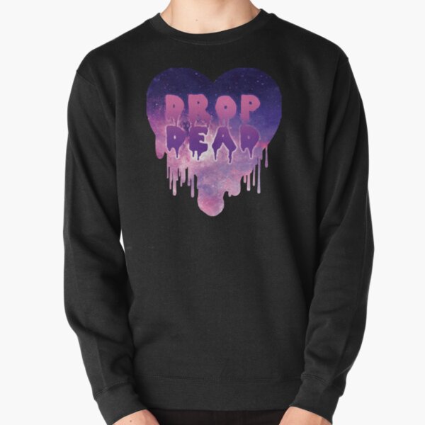 Pastel Goth Drop Dead Pullover Sweatshirt