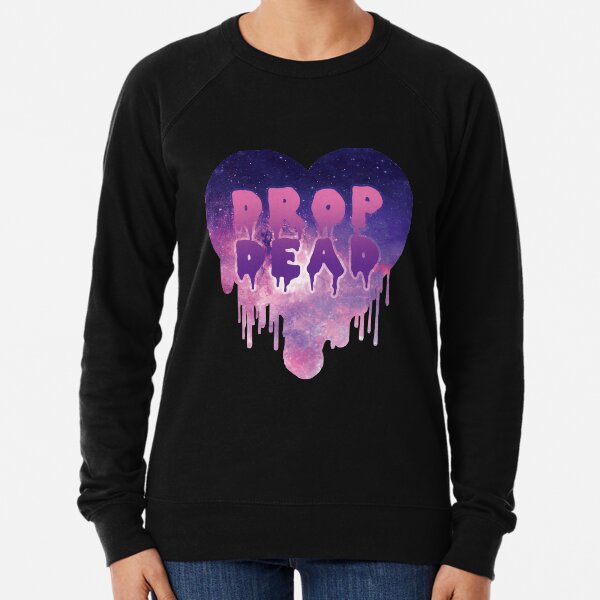 Pastel Goth Drop Dead Lightweight Sweatshirt