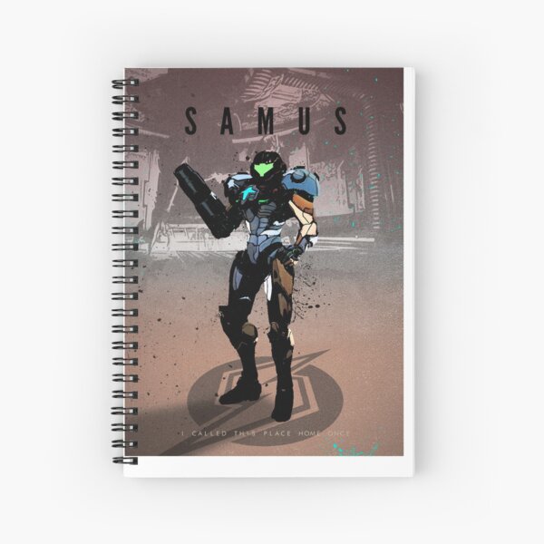 Legends of Gaming - Samus Spiral Notebook