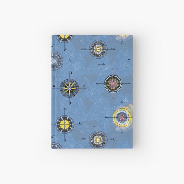 Navigating the waters Hardcover Journal