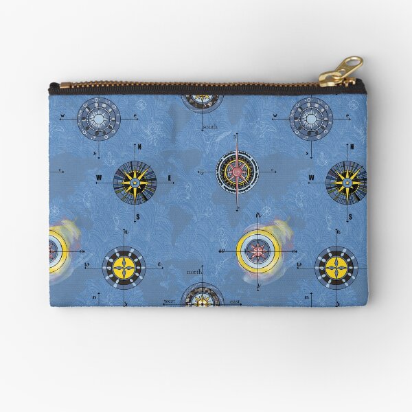 Navigating the waters Zipper Pouch