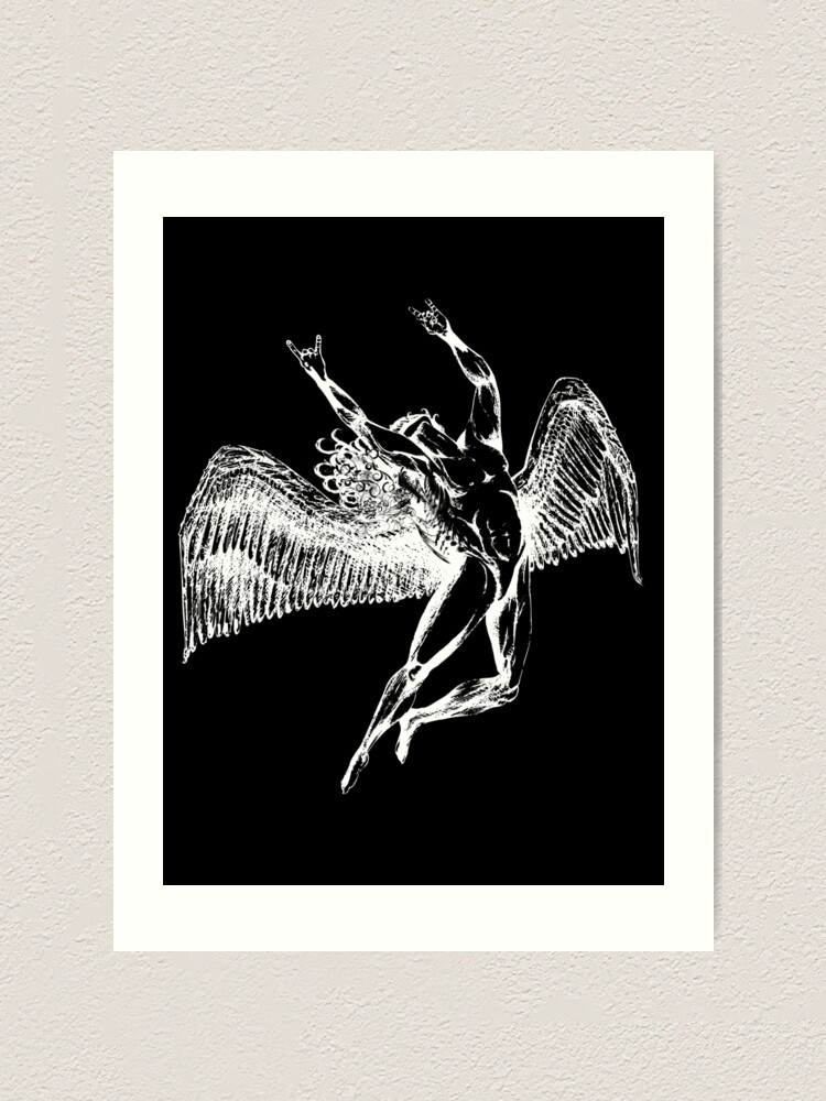 Design representing the fall of Icarus Art Board Print for Sale by  TitoStyle